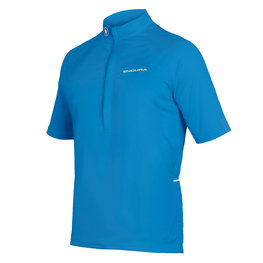 Tricou de ciclism cu mânecă scurtă - XTRACT II MTB - albastru deschis