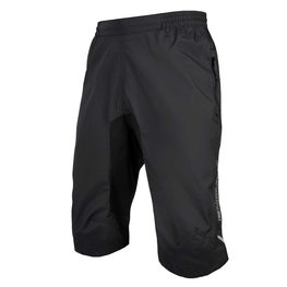 Pantaloni scurți de ciclism fără bretele - HUMMVEE WATERPROOF - negru