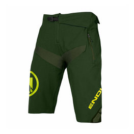 Pantaloni scurți de ciclism fără bretele - MT500 BURNER II - verde