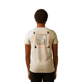 FOX Tricou de ciclism cu mânecă scurtă - HINKLEY LADY - bej