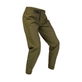 FOX Pantaloni de ciclism lungi fără bretele - RANGER 2.5L WATER - verde