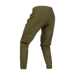 FOX Pantaloni de ciclism lungi fără bretele - RANGER 2.5L WATER - verde