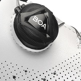 GAERNE Pantofi de ciclism - TORNADO - negru/alb