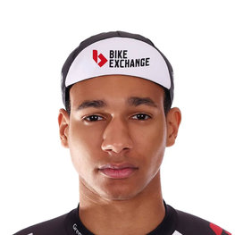 GIORDANA Șapcă de ciclism - BIKE EXCHANGE 2021 - negru