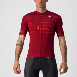 CASTELLI Tricou de ciclism cu mânecă scurtă - GIRO D'ITALIA 2021 - roșu