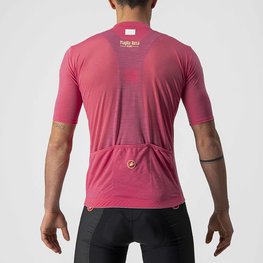 CASTELLI Tricou de ciclism cu mânecă scurtă - GIRO '21 MAGLIA ROSA - roz