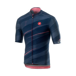 CASTELLI Tricou de ciclism cu mânecă scurtă - GAVIA MORTILO 2019 - albastru/roz