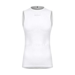 GOBIK Tricou de ciclism fără mâneci - LIMBER SKIN ICE W - alb