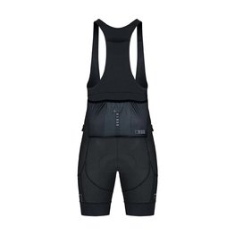 GOBIK Pantaloni scurți de ciclism cu bretele - COMMANDER K7 - negru