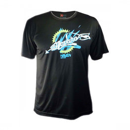 HAVEN Tricou de ciclism cu mânecă scurtă - NAVAHO MTB - negru/alb