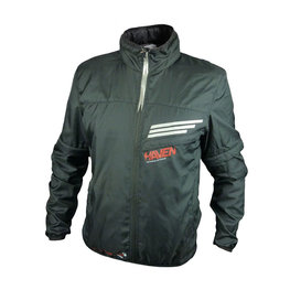 HAVEN Jachetă rezistentă la vânt de ciclism - TREMALZO - negru