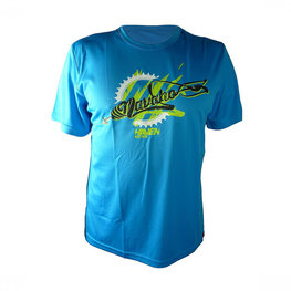 HAVEN Tricou de ciclism cu mânecă scurtă - NAVAHO MTB - verde/albastru