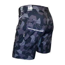 HAVEN Pantaloni scurți de ciclism fără bretele - PEARL NEO LADY - negru/roz