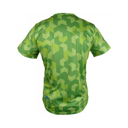 HAVEN Tricou de ciclism cu mânecă scurtă - CUBES NEO MTB - negru