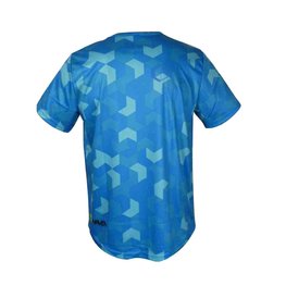 HAVEN Tricou de ciclism cu mânecă scurtă - CUBES NEO MTB - albastru
