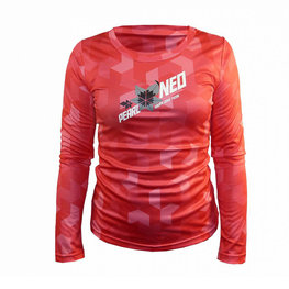 HAVEN Tricoul și pantalonii de ciclism MTB - PEARL NEO LONG - roz/negru