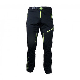 HAVEN Pantaloni de ciclism lungi fără bretele - ENERGIZER POLAR - verde/negru