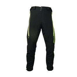 HAVEN Pantaloni de ciclism lungi fără bretele - RAINBRAIN - verde/negru
