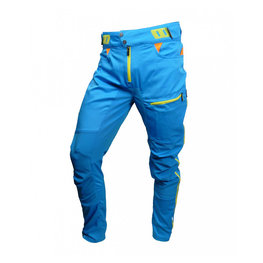 HAVEN Pantaloni de ciclism lungi fără bretele - SINGLETRAIL LONG - albastru