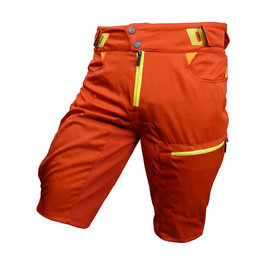HAVEN Pantaloni scurți de ciclism fără bretele - SINGLETRAIL HMS - roșu