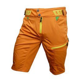 HAVEN Pantaloni scurți de ciclism fără bretele - SINGLETRAIL HMS - portocaliu