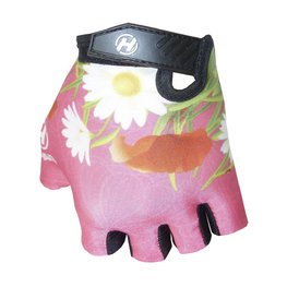 HAVEN Mănuși de ciclism fără degete - DREAM KIDS - portocaliu/alb/negru/roz/verde