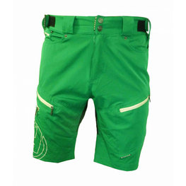 HAVEN Pantaloni scurți de ciclism fără bretele - NAVAHO SLIMFIT - verde