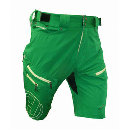 HAVEN Pantaloni scurți de ciclism fără bretele - NAVAHO SLIMFIT - verde
