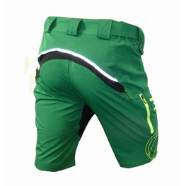 HAVEN Pantaloni scurți de ciclism fără bretele - NAVAHO SLIMFIT - verde
