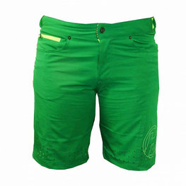 HAVEN Pantaloni scurți de ciclism fără bretele - AMAZON - verde/galben