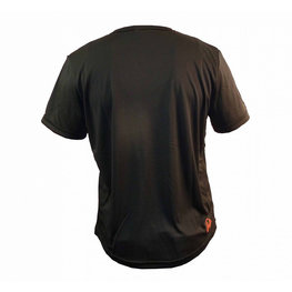 HAVEN Tricou de ciclism cu mânecă scurtă - NAVAHO II MTB - negru/roșu