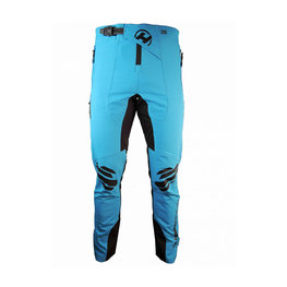 HAVEN Pantaloni de ciclism lungi fără bretele - RIDE-KI LONG - albastru/negru