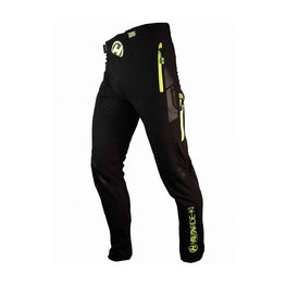 HAVEN Pantaloni de ciclism lungi fără bretele - RIDE-KI LONG - verde/negru