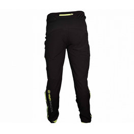 HAVEN Pantaloni de ciclism lungi fără bretele - SINGLETRAIL LONG - verde/negru