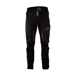HAVEN Pantaloni de ciclism lungi fără bretele - ENERGIZER POLAR - albastru/negru