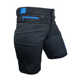 HAVEN Pantaloni scurți de ciclism fără bretele - AMAZON LADY - negru/albastru