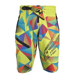 HAVEN Pantaloni scurți de ciclism fără bretele - ENERGIZER CRAZY - verde