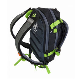 HAVEN rucsac - LUMINITE II 12L - negru/verde