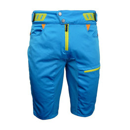 HAVEN Pantaloni scurți de ciclism fără bretele - SINGLETRAIL HMS - albastru