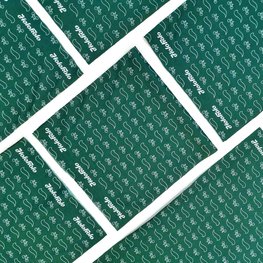 Guler de ciclism - VERDURE - alb/verde