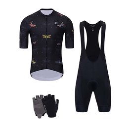 HOLOKOLO Mega set de ciclism - DRAGONFLIES ELITE - negru