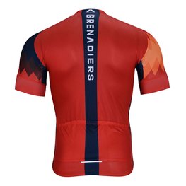 BONAVELO Tricou de ciclism cu mânecă scurtă - INEOS GRENADIERS '25 - roșu/albastru