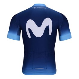 BONAVELO Tricou de ciclism cu mânecă scurtă - MOVISTAR 2024 - albastru