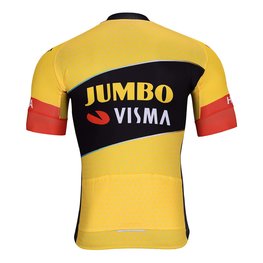 BONAVELO Tricou de ciclism cu mânecă scurtă - JUMBO-VISMA 2023 - galben/negru