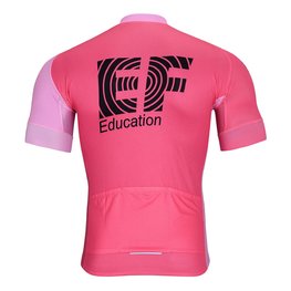 BONAVELO Tricou de ciclism cu mânecă scurtă - EDUCATION-EASYPOST 2023 - roz/negru