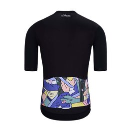 HOLOKOLO Tricou de ciclism cu mânecă scurtă - ESCAPE ELITE - multicolor/negru