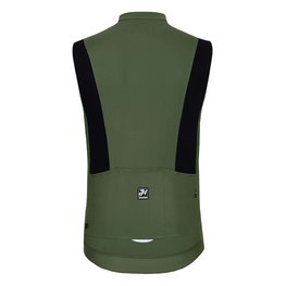 HOLOKOLO Tricoul de ciclism fără mâneci - AIRFLOW - verde