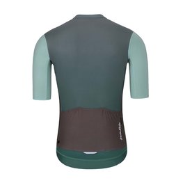 HOLOKOLO Tricou de ciclism cu mânecă scurtă - INFINITY - roșu/gri