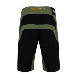 HOLOKOLO Pantaloni scurți de ciclism fără bretele - TRAILBLAZE - verde