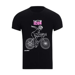 NU. BY HOLOKOLO Tricou de ciclism cu mânecă scurtă - ICON LADY  - negru